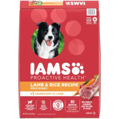 IAMS Proactive Health Minichunks Adult Lamb & Rice Dry Dog Food