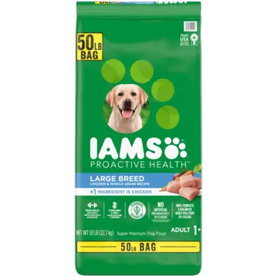 IAMS Proactive Health Large Breed Adult with Real Chicken Dry Dog Food