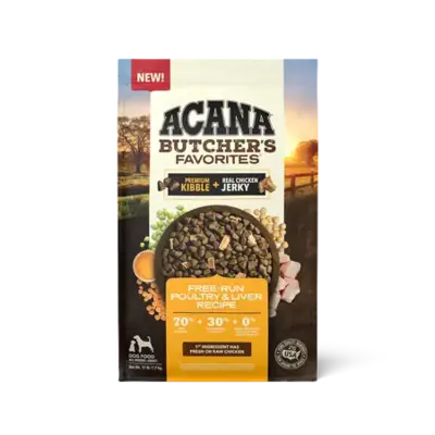 Butcher's Favorites Free-Run Poultry & Liver Recipe