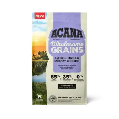 Wholesome Grains Large Breed Puppy Recipe