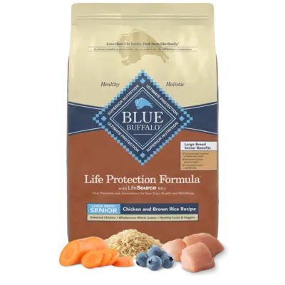 Life Protection Formula Large Breed Senior Chicken and Brown Rice Recipe