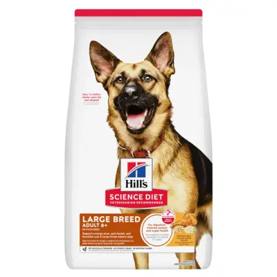 Adult 6+ Large Breed Chicken Meal Barley & Rice Recipe