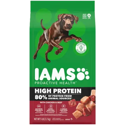 IAMS Proactive Health High Protein Chicken & Beef Dry Dog Food