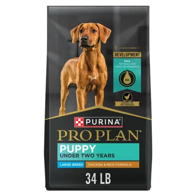 Pro Plan Puppy Large Breed Chicken & Rice Formula Dry Dog Food