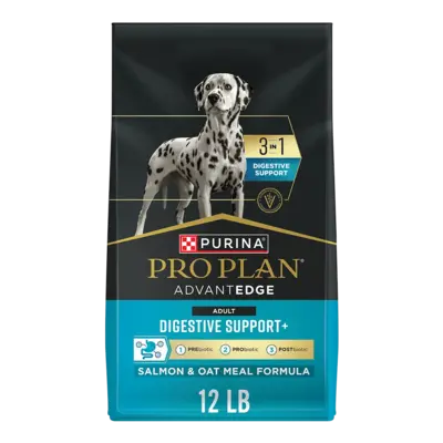 Pro Plan AdvantEDGE Adult Digestive Support+ Salmon & Oat Meal Formula Dry Dog Food