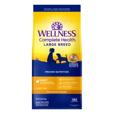 Wellness Complete Health Large Breed Puppy Chicken Salmon & Rice