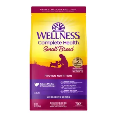 Wellness Complete Health Small Breed Turkey & Oatmeal