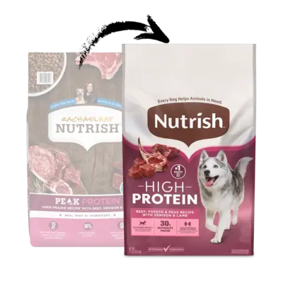 Rachael Ray® Nutrish™ High Protein Beef Potato & Peas Recipe Dry Dog Food