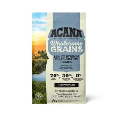 Wholesome Grains Sea to Stream Fish & Grains Recipe