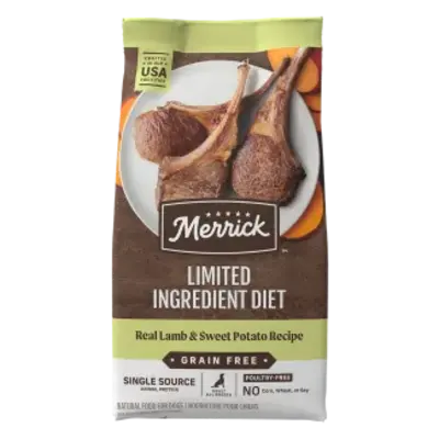 Limited Ingredient Grain Free Lamb Dog Food